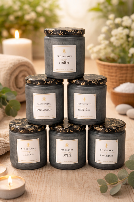 8 oz single wick soy candle - Hand crafted