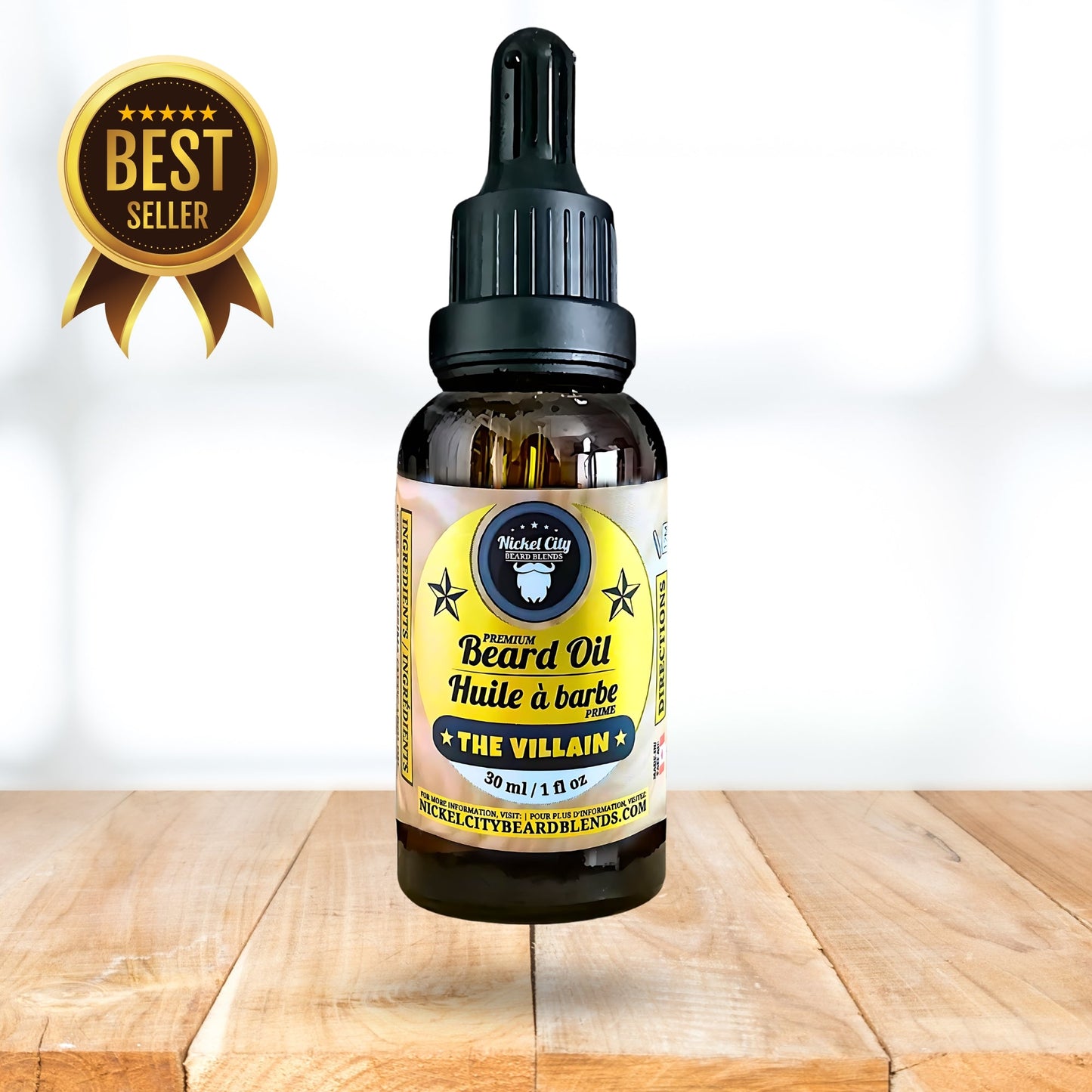 "The Order of Three" Beard Oil Sample Pack (3 x 5ml) – Try The Professor, The Villain & The Alchemist | Handcrafted in Canada